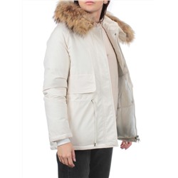 7350 MILK WHITE Куртка зимняя женская (200 гр. холлофайбер)