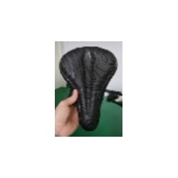 Чехол на велосипедное седло 28х17х3 см. COMIRON PACIFIC. Материал: Silicone-Sponge-PU leather. С липучкой. Черный /уп 50/