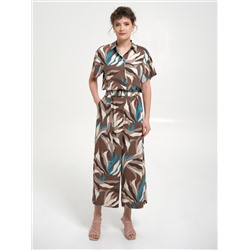 Комбинезон из вискозы с карманами