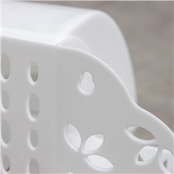 Держатель для туалетной бумаги и освежителя воздуха Альтернатива, пластик, 17.5×13×11.5 см, МИКС