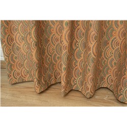 Комплект штор "Amina coor culla", оранжевый (naranja), 160*250 см (df-200499-gr)