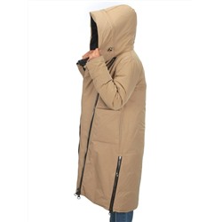 9082 BEIGE Куртка зимняя женская (200 гр. холлофайбера)