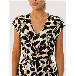 Платье макси с карманами