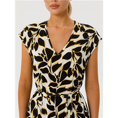 Платье макси с карманами