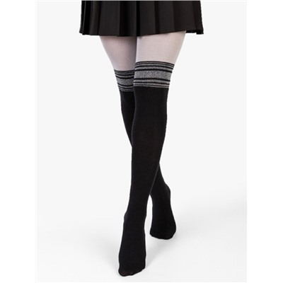 Колготки КВ 1848 сер/черн