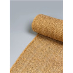 Джут натуральный, 1.1×10 м, плотность 260 г/м², плетение 35×30 нитей
