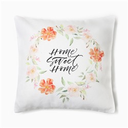 Наволочка декоративная «Этель» Sweet home, 40×40 см, хлопок 100%