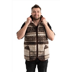 Жилет меховой с воротником "СЕВЕР"