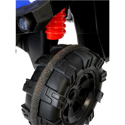 Уценка (царапины, потёртости) Электромобиль «Квадроцикл», 2 мотора, синий