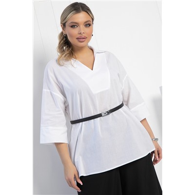 Блуза Легкость движения (белая) Б12945-30М
