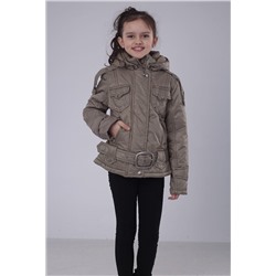 9036 Куртка для девочки Хаки/146