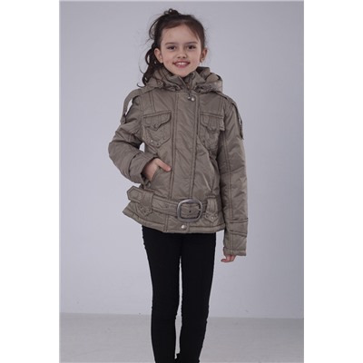 9036 Куртка для девочки Хаки/146