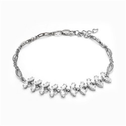 Серебряный браслет на ногу  - 670