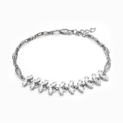 Серебряный браслет на ногу  - 670