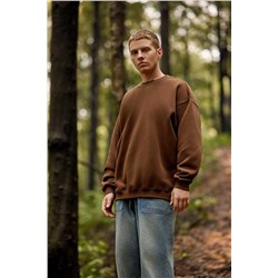 Свитшот 2х нитка U61 коричневый