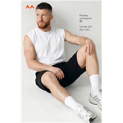 Мужская футболка оверсайз без рукавов Happyfox