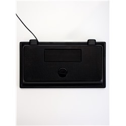 Аквариум «Прямоугольный» с крышкой, 50 л, 51×27×35/40 см, чёрный