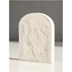 Икона «Святая троица», с подвесом, 12×9×2 см, гипс