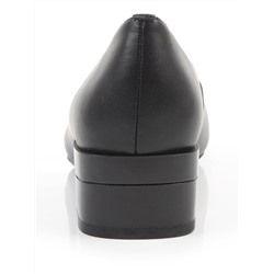 06-M47-4 BLACK Туфли женские (натуральная кожа)