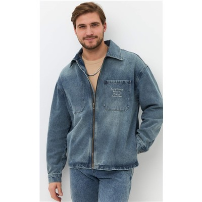 Куртка джинс F511-1253-1 l.blue