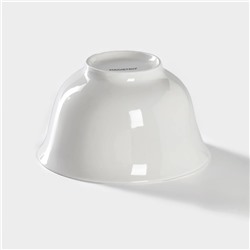 Салатник Magistro «Кувшинка Бланш», 700 мл, d=15 см, фарфор, белый