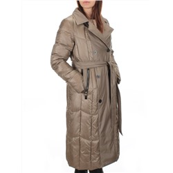 A31 DK. BEIGE Пальто зимнее женское ANAVISTA (био-пух)