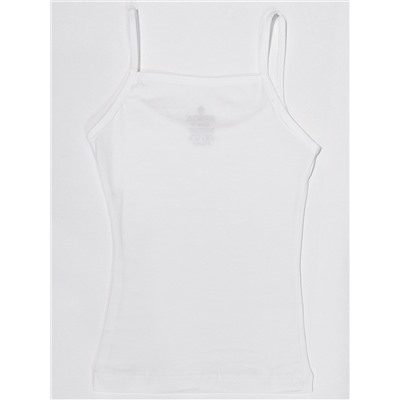 4510-01 Майка для девочек белая (BAYKAR)