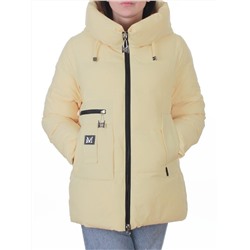 M-M07 YELLOW Куртка зимняя женская (150 гр. холлофайбер)