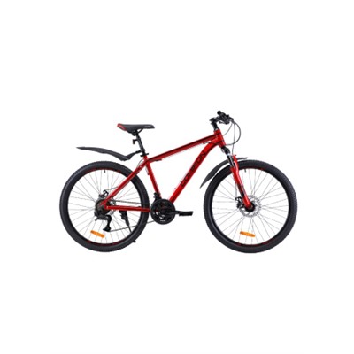 Велосипед 26" рама 17" 21sp COMIRON UNIVERSE красный чёрный