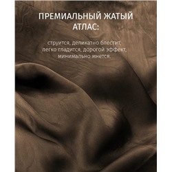 Брюки палаццо на кулисках и резинке (атлас)