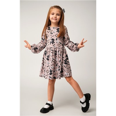 Хлопковое платье для девочки Happyfox