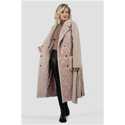 01-11664 Пальто женское демисезонное (пояс)