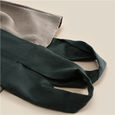 Сумка шоппер с ручками SL HOME Linen shopper, 50×50 см, 100% лён, 200 г/м2