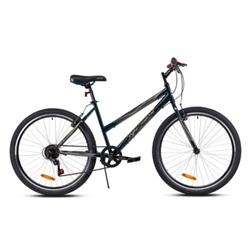 Велосипед 26" рама 17" 7sp KRYPTON TWINKLE ONE бриллиантовый зелёный
