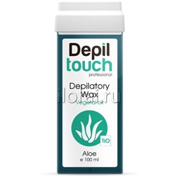 Тёплый воск с растительными маслами «Алоэ» Depiltouch 100 мл