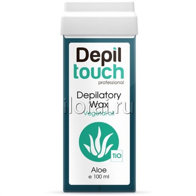 Тёплый воск с растительными маслами «Алоэ» Depiltouch 100 мл