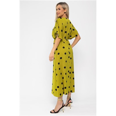 Платье Летнее настроение (лайм) П15468-7М
