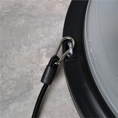 Полусфера балансировочная BOSU 46см Woohooo Drops эспандер, насос/ серый / B46Dr-G/ уп5