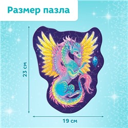 Пазл с алмазной мозаикой «Волшебный дракон», 84 элемента