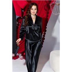 Жакет, юбка Vittoria Queen 27323 черный