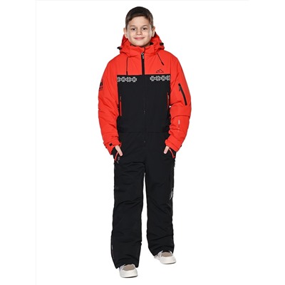 Комбинезон T-9092 Красно-черный