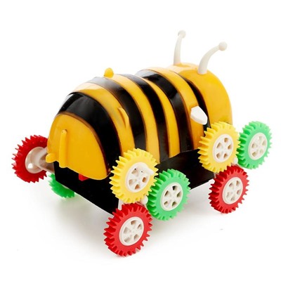 Уценка (помята упаковка) Машина-перевертыш «Пчелка», работает от батареек