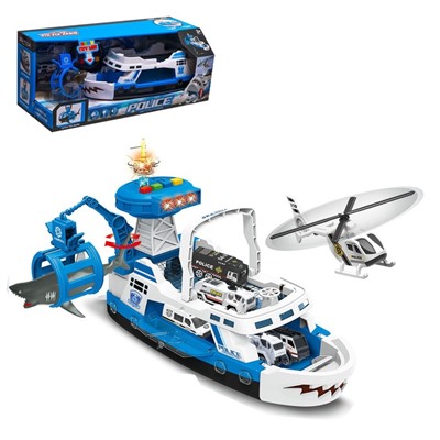 УЦЕНКА Парковка «Полицейский катер», свет и звук