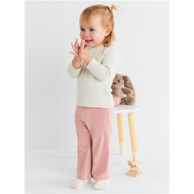 Брюки Крошка Я Plushy, р. 92-98 см, розовый