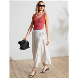 Топ облегающий из премиального хлопка с эластаном