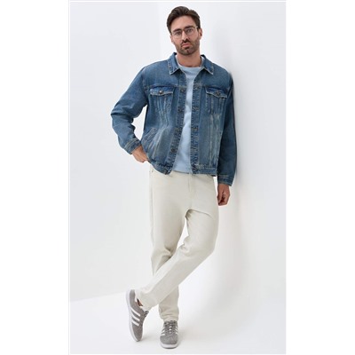 Куртка джинс F611-1283 m.blue