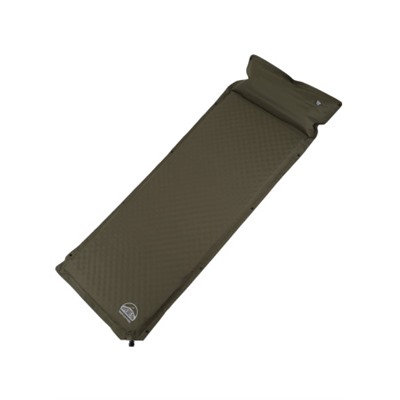 Коврик Самонадувающийся "ИРЕМЕЛЬ" 192х66х5/ Peach Skin Green/ с подушкой