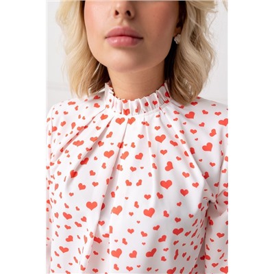 Блузка ТБ-987 сердечки