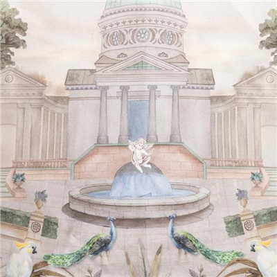 Скатерть «Этель. Райский сад», d=220±3 см