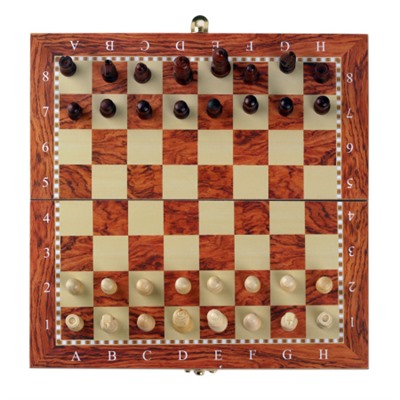 Игра настольная 3 в 1: нарды, шахматы, шашки 29x29 / S3025 /уп 60/